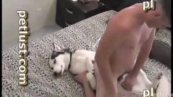 White doggy craves a massive dick thrusting into her narrow ass
