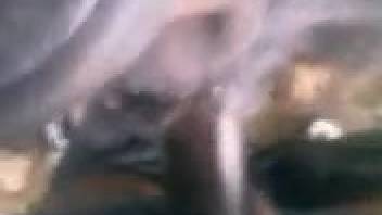 Dominant guy with a massive dick pounds that steamy pussy