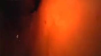 Female expands her vagina to place worms into her cunt