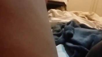 Horny man wants to fuck his dog in the ass